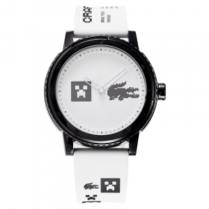 Часы наручные Minecraft Lacoste, белый